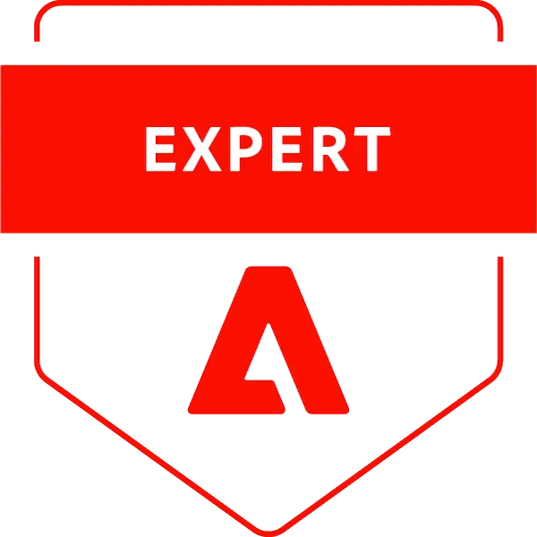 Magento 2 認證的 Adobe Certified Expert 徽章
