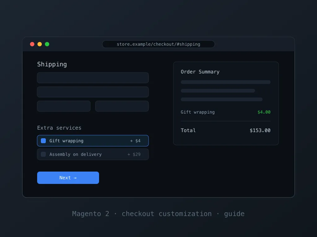How to Customize the Magento 2 Checkout